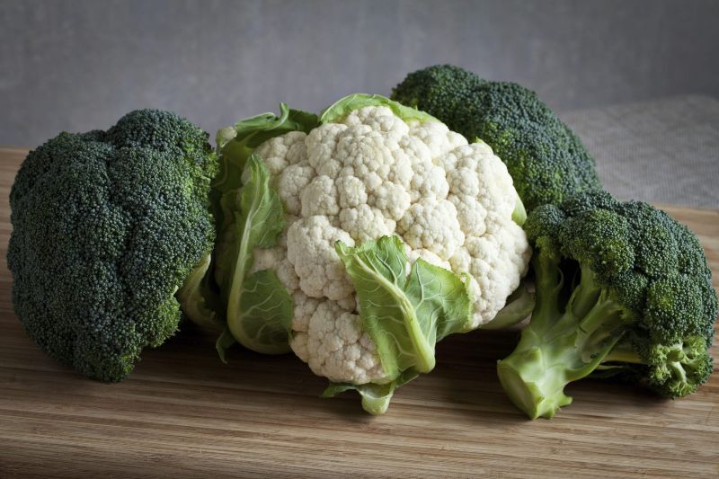 Broccoli and Cauliflowers